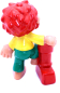 Preview: Pumuckl Kunststoff Figur, Motiv "steht auf einem Stempel" von Bullyland